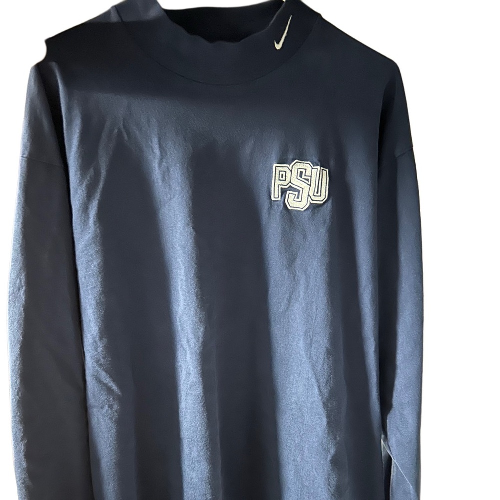 90s Nike Penn State Mock Neck Long Sleeve